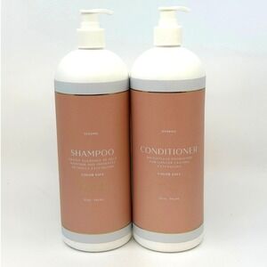Glam Seamless Hair Extension Shampoo and Conditioner Set 32oz Color Safe Duo